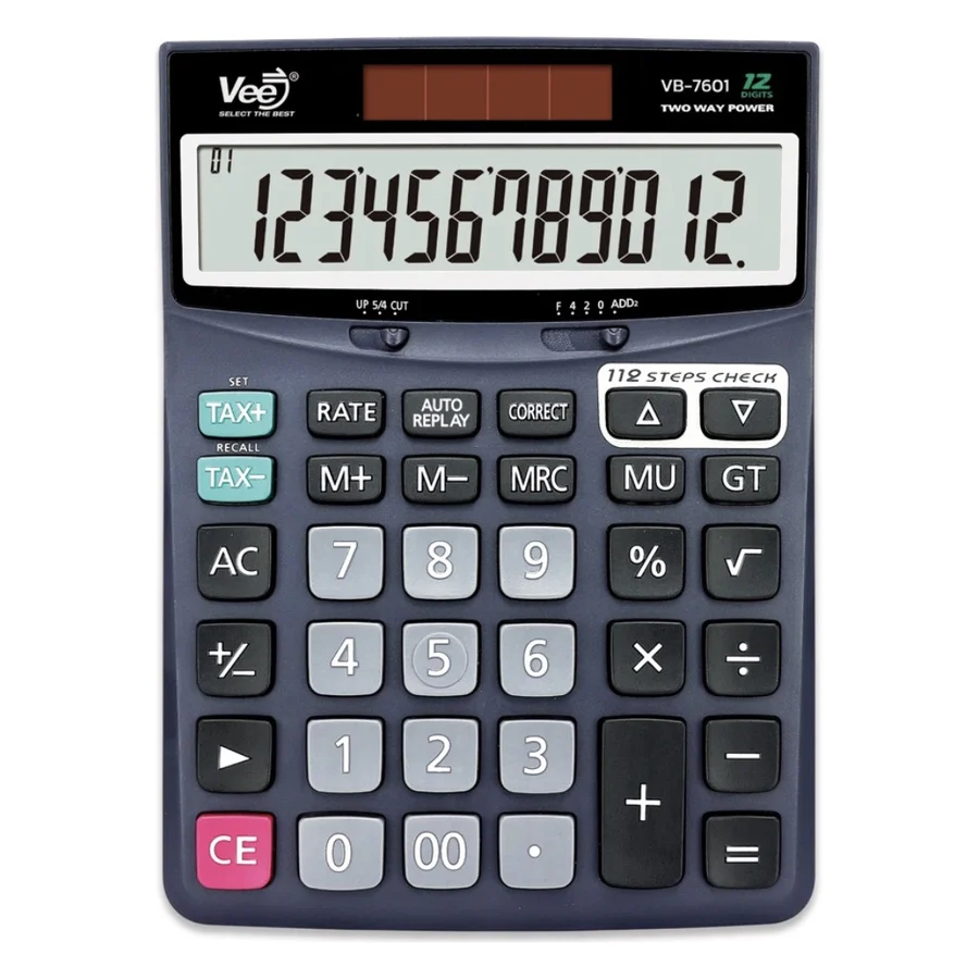 เครื่องคิดเลข Vee VB-7601 12 หลัก