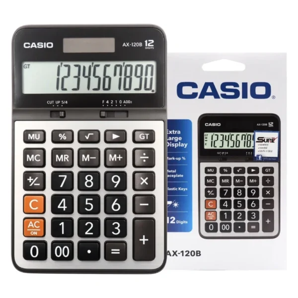 เครื่องคิดเลข Casio AX-120B 12 หลัก