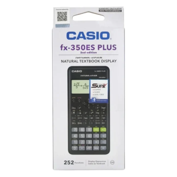 เครื่องคิดเลขวิทยาศาสตร์ Casio fx-350ES PLUS (2nd edition)