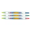 ปากกาเน้นข้อความ 2 หัว 2 สี ตราม้า H-022