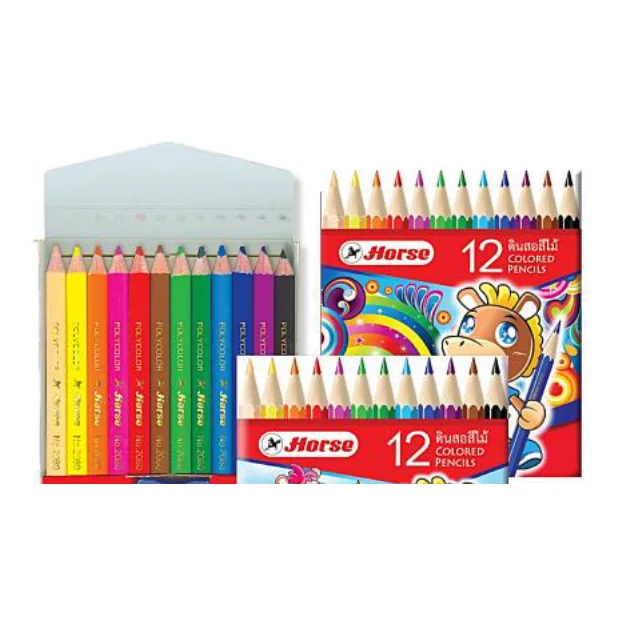 สีไม้ ตราม้า H-500/12