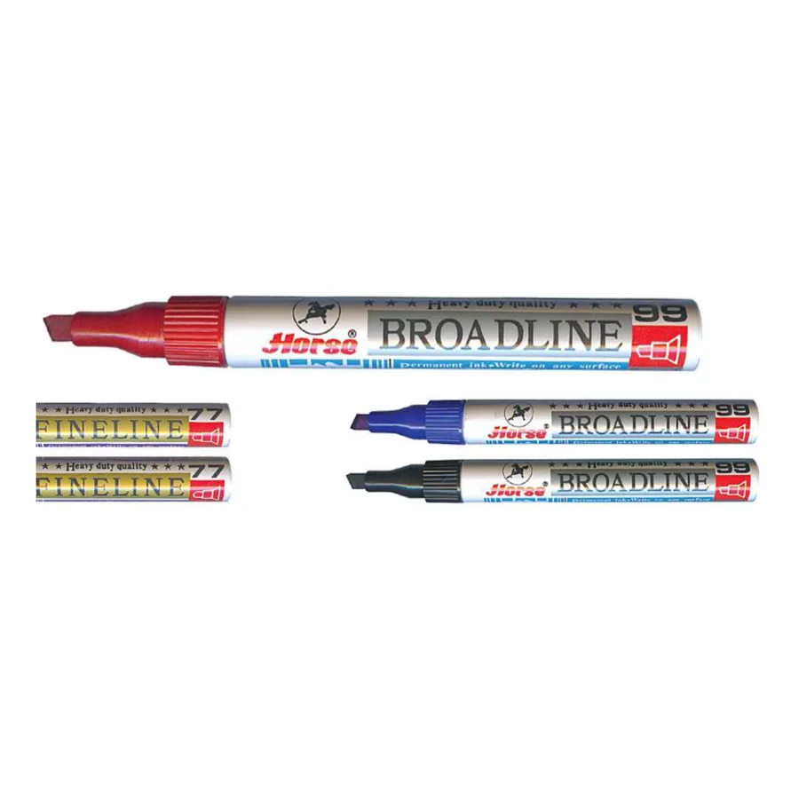 ปากกาเคมี (Permanent Marker) ตราม้า H-99