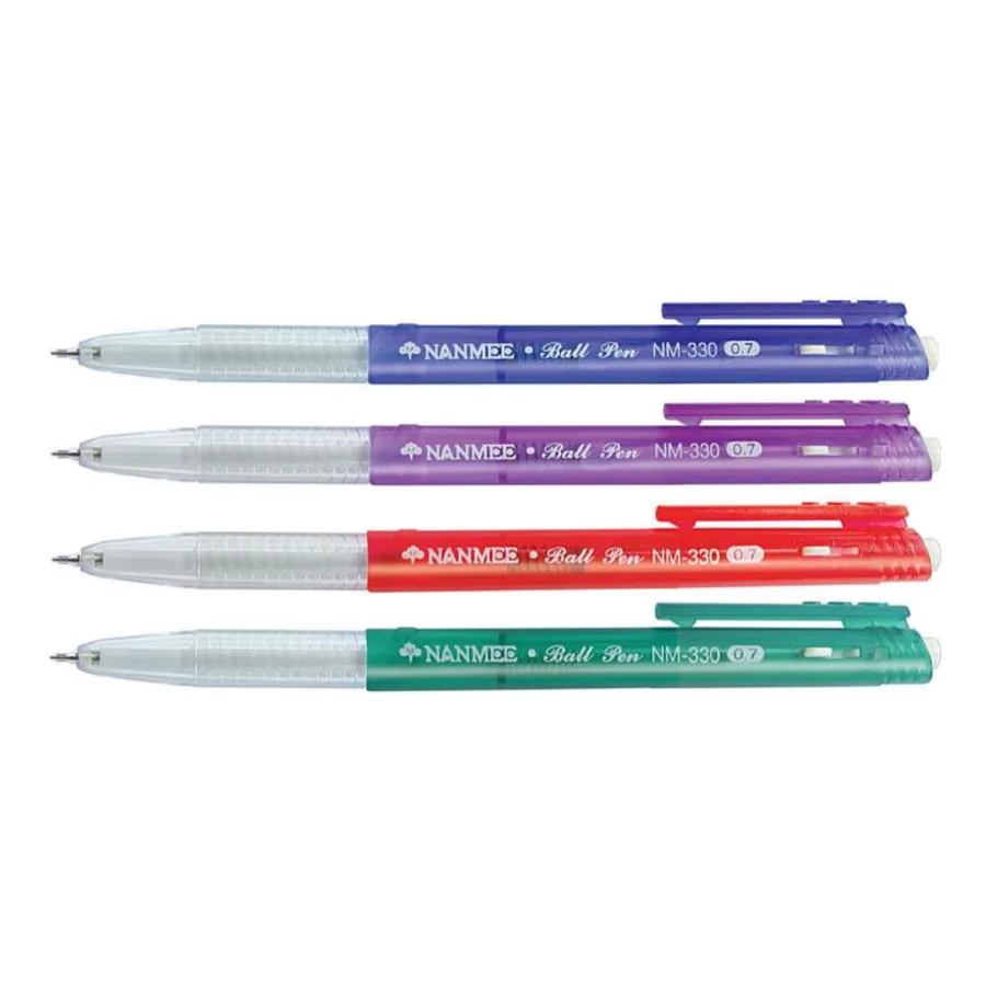 ปากกาลูกลื่นแบบกด Nanmee NM-330