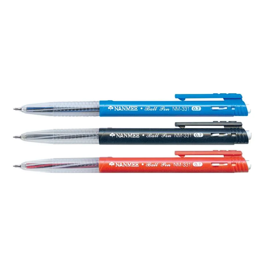 ปากกาลูกลื่นแบบกด Nanmee NM-331