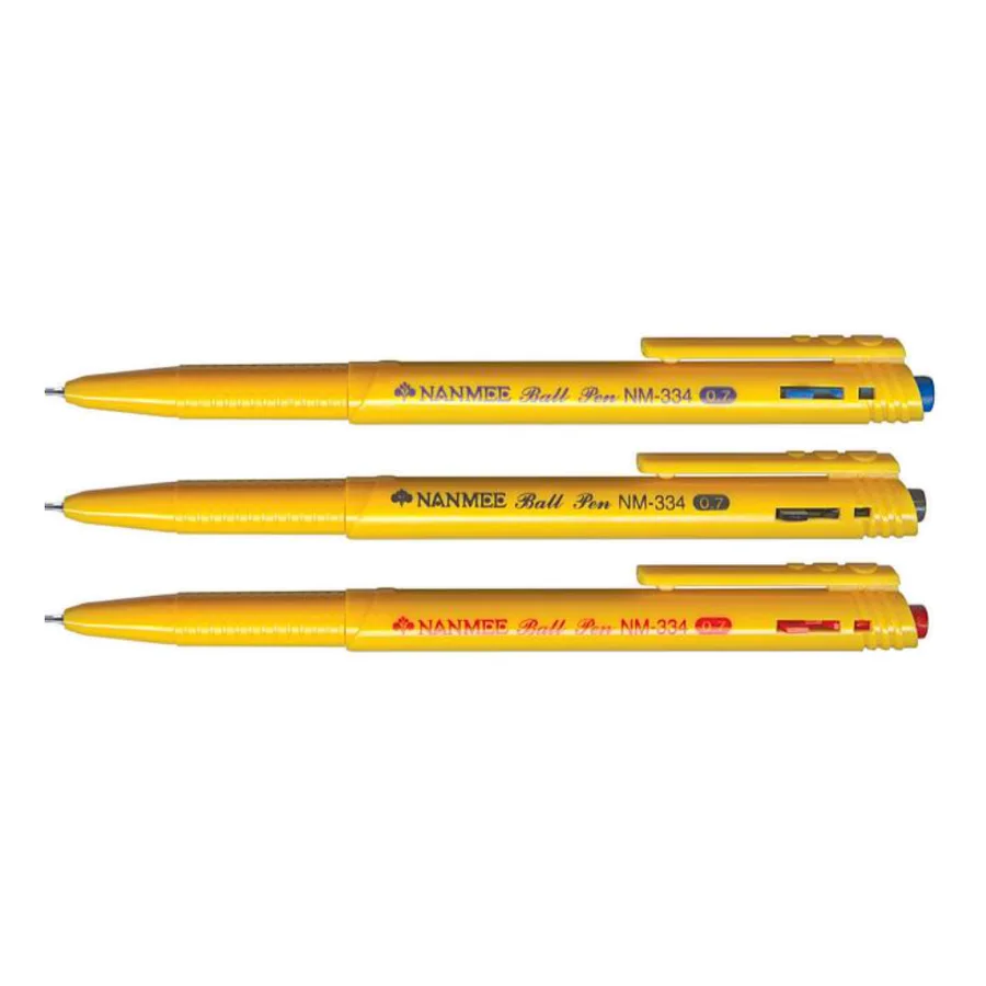 ปากกาลูกลื่นแบบกด Nanmee NM-334