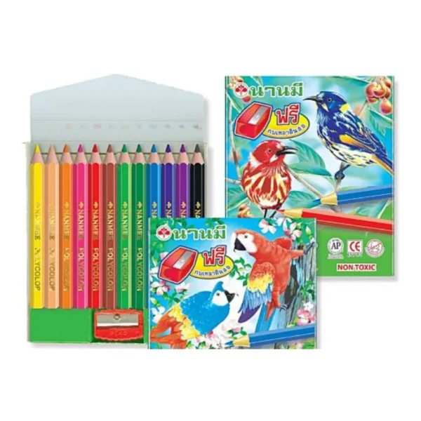 สีไม้ Nanmee NM-600/12
