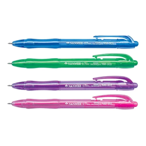 ปากกาลูกลื่นแบบกด Nanmee NM-905