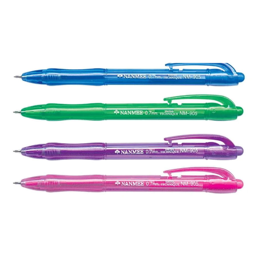ปากกาลูกลื่นแบบกด Nanmee NM-905