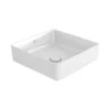 อ่างล้างหน้าแบบวางบนเคาน์เตอร์ ทรงสี่เหลี่ยมจัตุรัส American Standard Acacia Supasleek WP-F411-WT