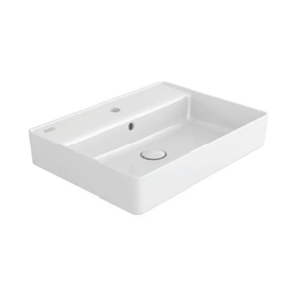 อ่างล้างหน้าแบบวางบนเคาน์เตอร์ 1 รูก๊อก American Standard Acacia Supasleek WP-F420-WT