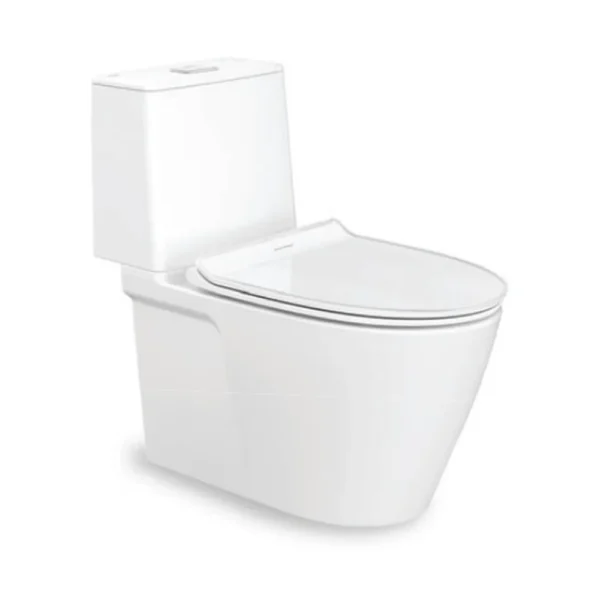 โถสุขภัณฑ์แบบสองชิ้น American Standard Acacia Supasleek 2307TSC-WT-0