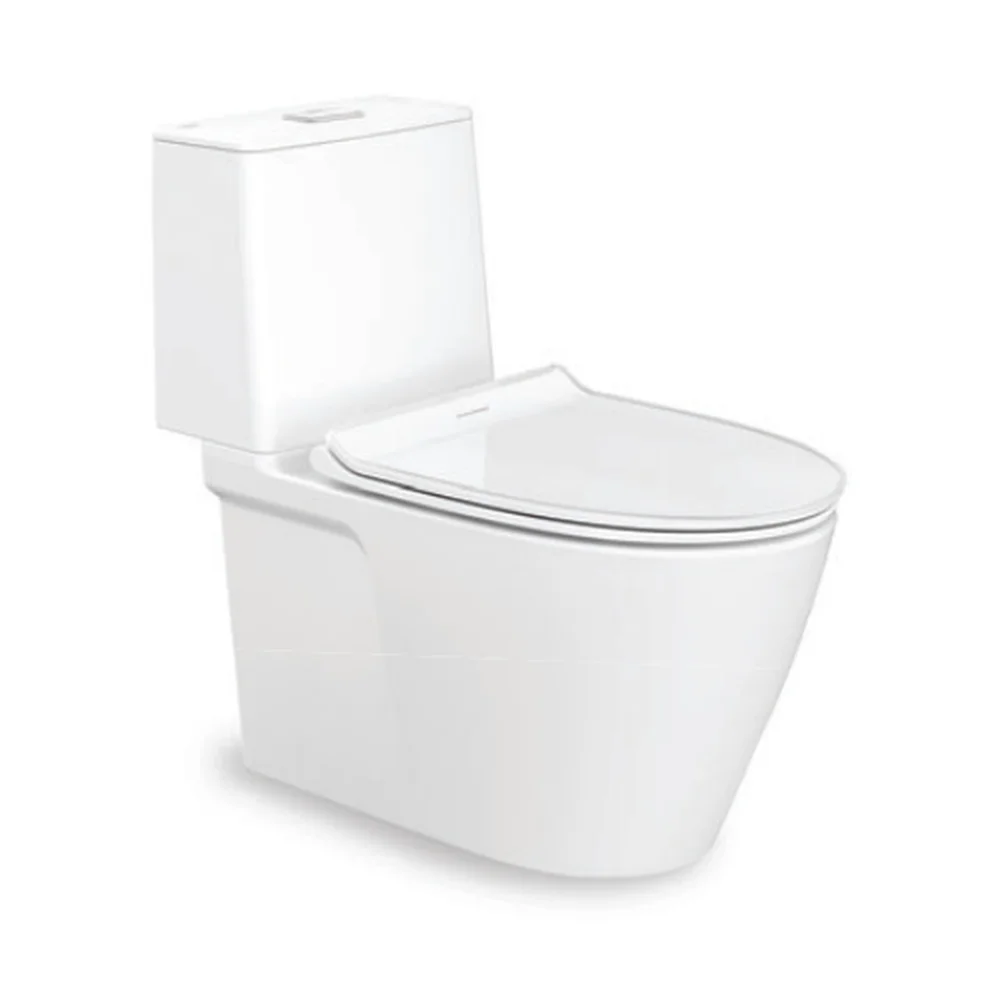 โถสุขภัณฑ์แบบสองชิ้น American Standard Acacia Supasleek 2307TSC-WT-0