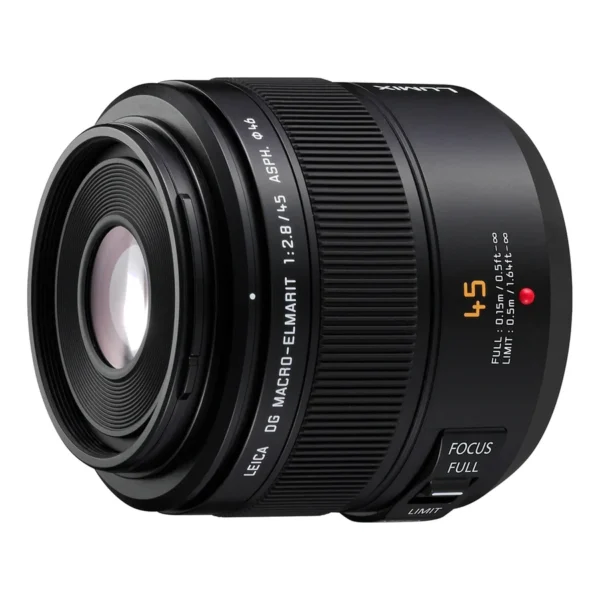 เลนส์ Micro Four Thirds Panasonic LEICA DG MACRO-ELMARIT 45mm F2.8 ASPH. MEGA O.I.S.