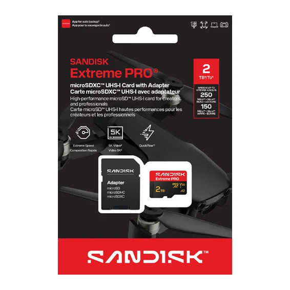 การ์ด microSD SanDisk Extreme PRO microSD UHS-I
